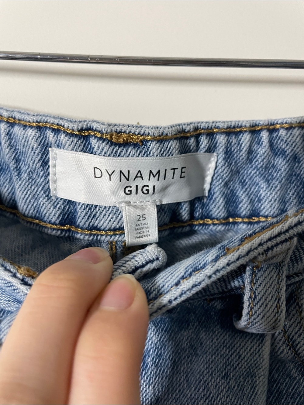 Dynamite Light Blue Boyfriend Jeans - Picture 3 of 5